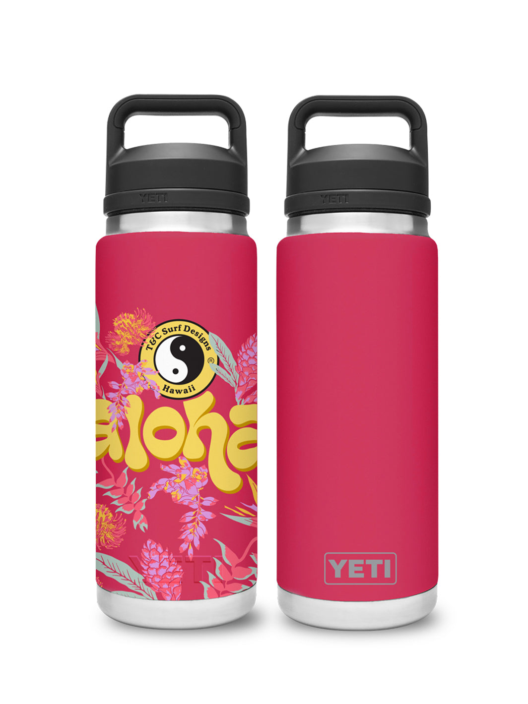 T&C Surf 36 oz Aloha Nation Yeti Bottle with Chug Cap – T&C Surf